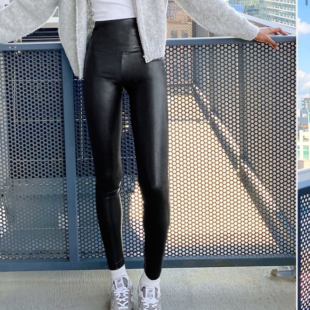 Aritzia Wilfred Free Daria vegan leather legging